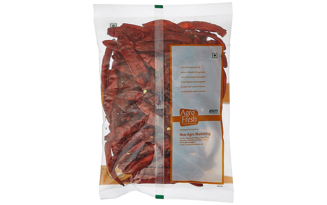 Agro Fresh Premium Guntur Chilly    Pack  100 grams